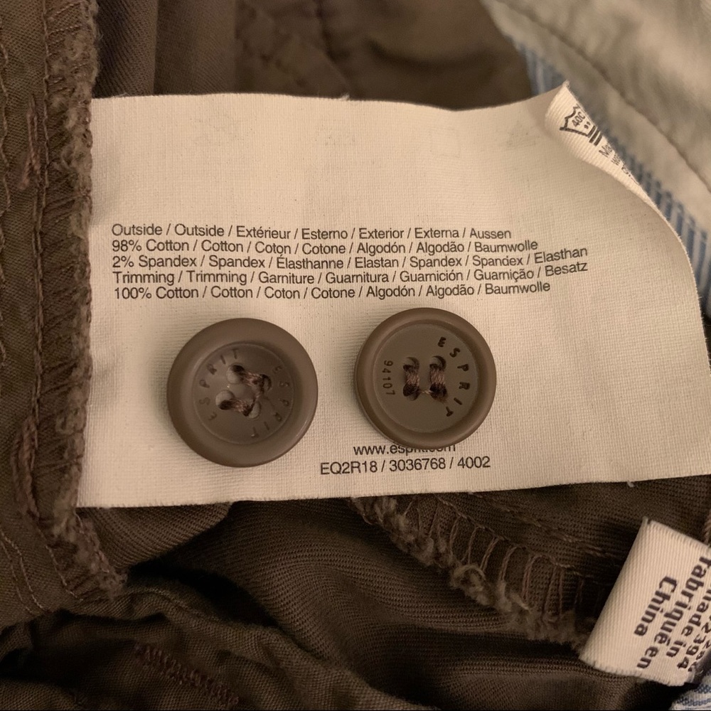 Esprit Bermuda Shorts Size 8 - Picture 3 of 8